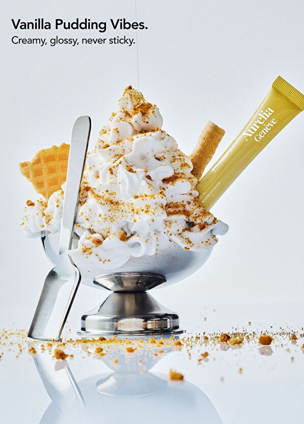 Aurelia Genève Vanilla Pudding Glossy Lip Oil Balm - 2