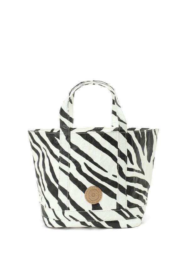 Mehry Mu Cosima Mini Zebra Kadın Deri Alışveriş Çantası - 1