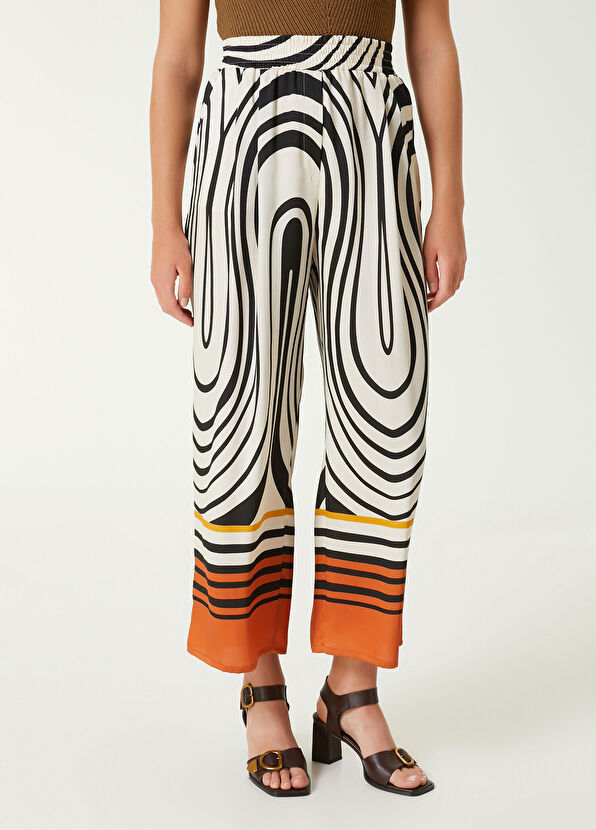 Beymen Club Ekru Desenli Pijama Pantolon - 4