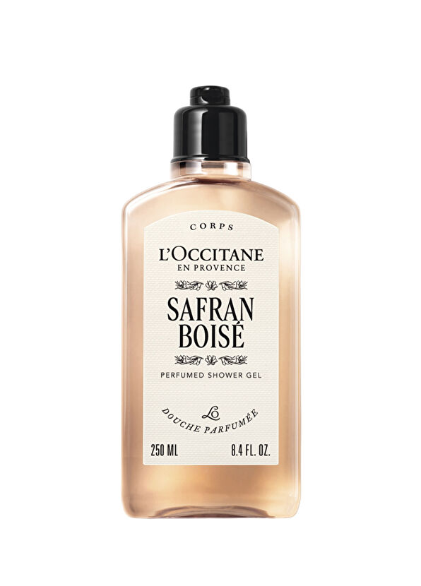 L'Occitane Saffron Boisé Woody and Amber Notes Perfumed Shower Gel 250 ml - 1
