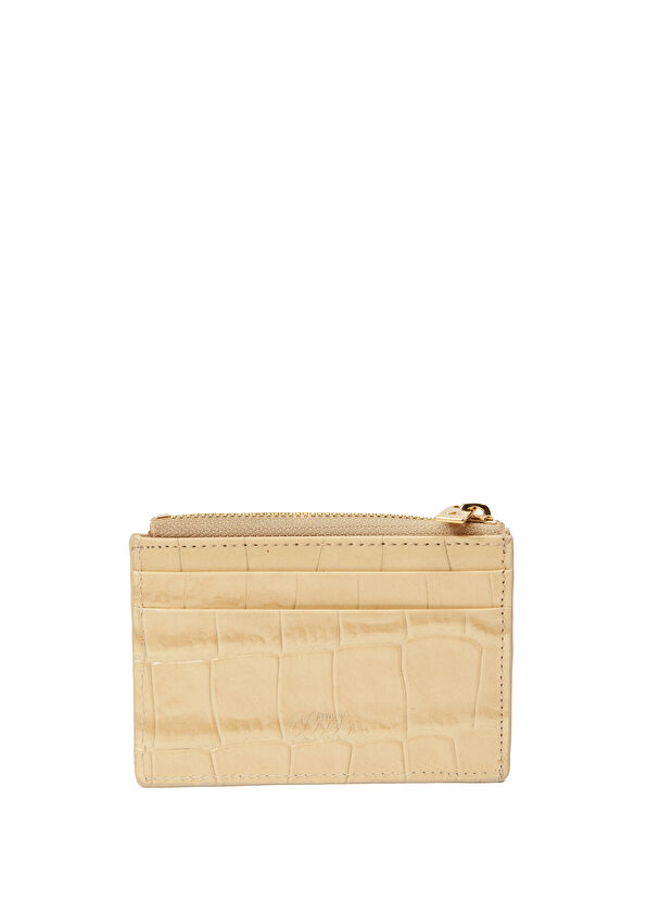 Beymen Club Bej Krokodilli Kadın Deri Kartlık - 2