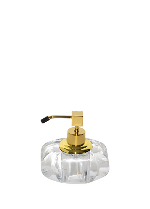Argenteria Della Spiga Transparent Crystal Liquid Soap Dispenser - 1