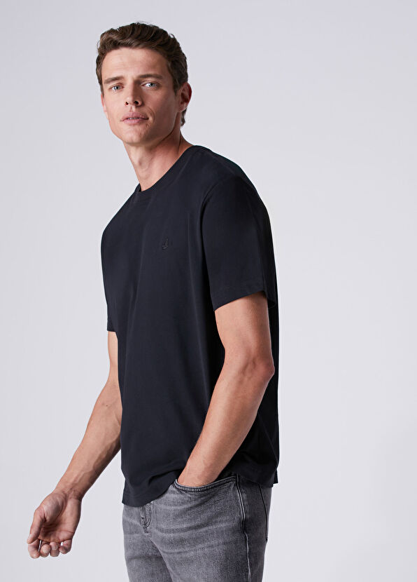 Beymen Club Relax Fit Siyah Suprem T-shirt - 2