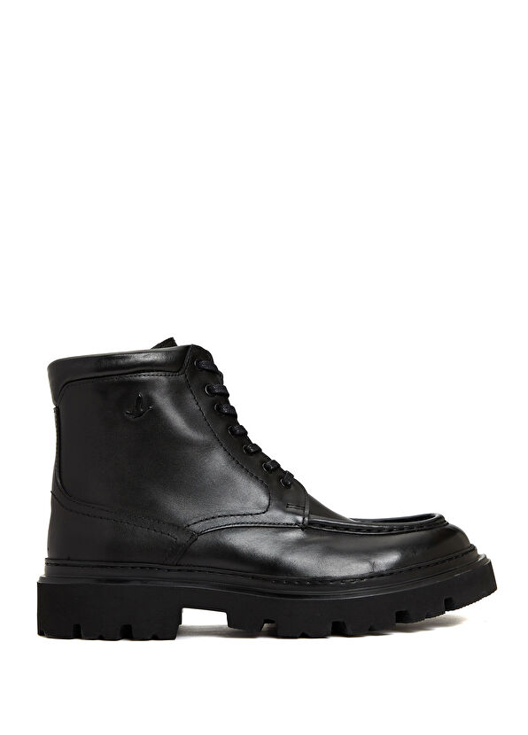 Beymen Club Black Mens Leather Boots - 1
