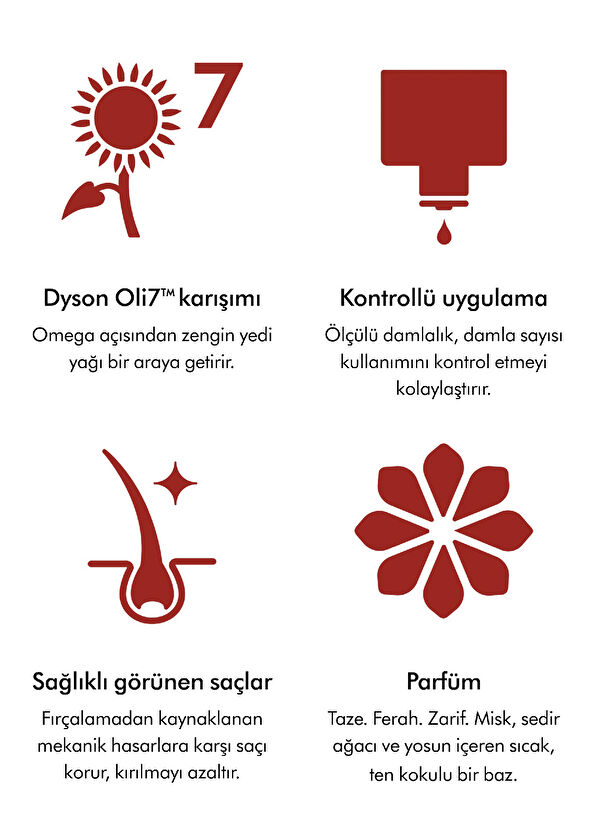 Dyson Omega™ Nemlendirici Saç Bakım Yağı 30 ml - 3