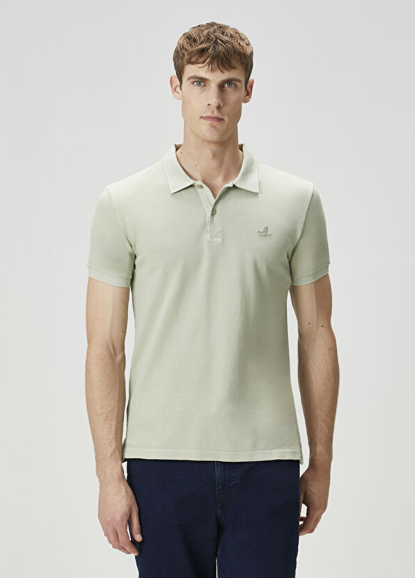 Beymen Club Açık Yeşil Polo Yaka T-shirt - 1