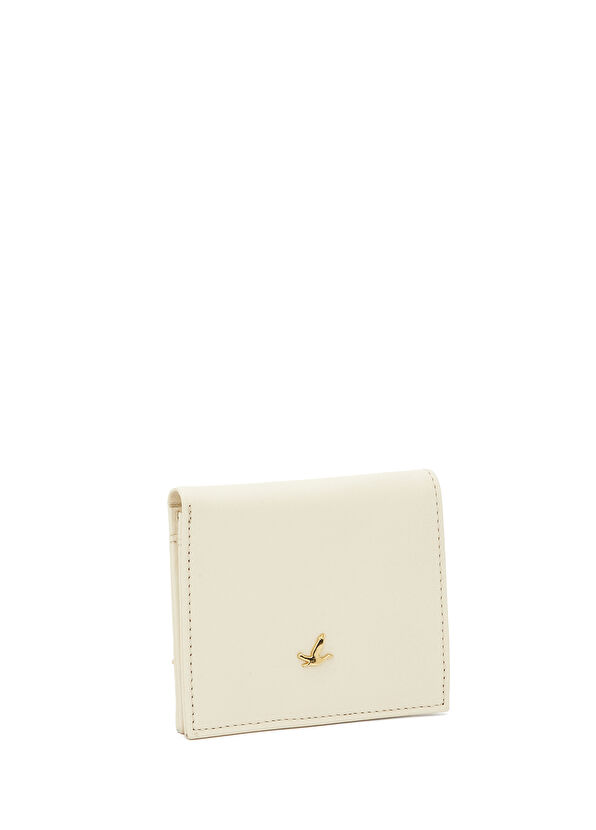 Beymen Club Beige Women's Leather Wallet - 2