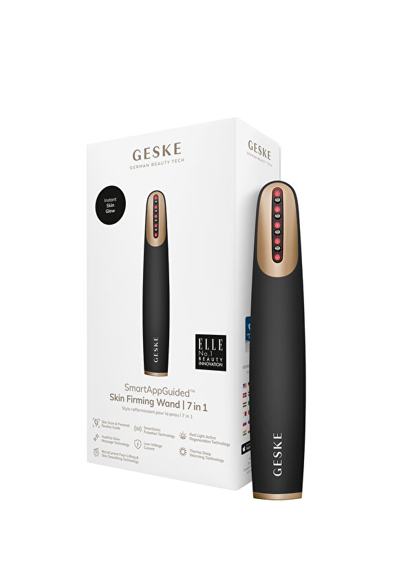 Geske Skin Firming Wand Vibrating Red Led Therapy Firming Facial Care Device  - 4