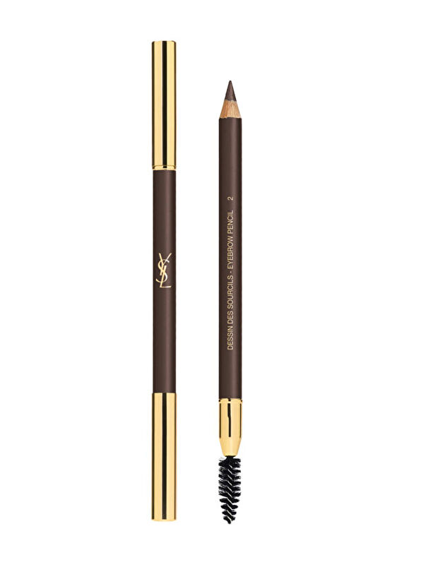 Yves Saint Laurent Dessin Des Sourcils 02 Deep Brown Kaş Kalemi - 1