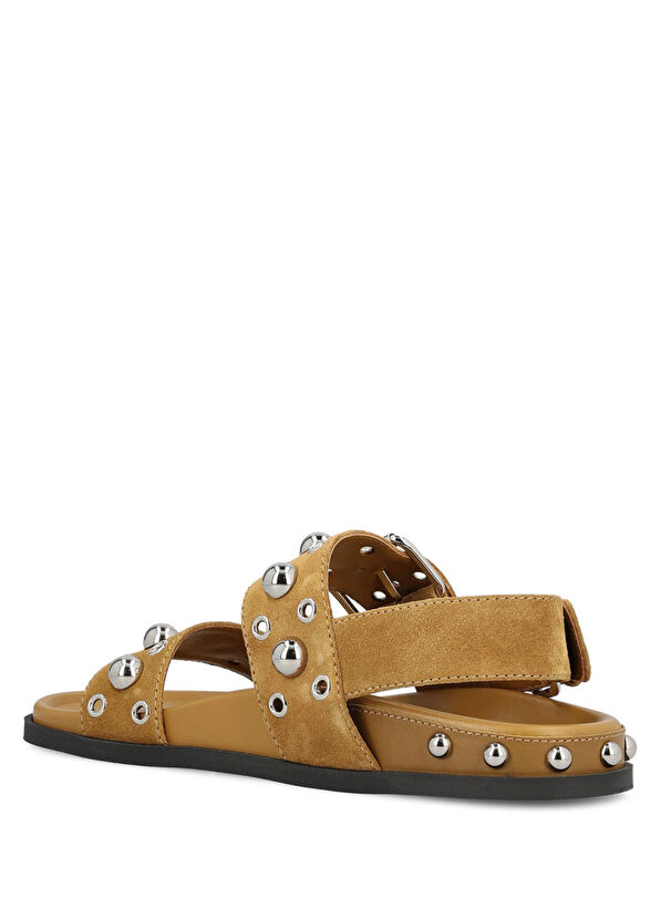 Valentino Garavani Taba Kadın Deri Sandalet - 3