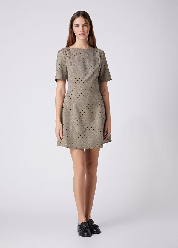 Beymen Club Camel Hair Mini Dress - 4