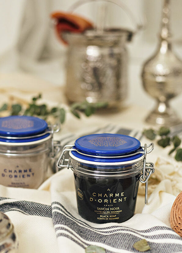 Charme d'Orient Hammam Ritual Arındırıcı Okaliptüslü Siyah Sabun 200 ml - 2