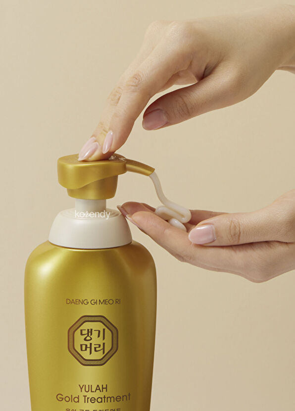 Daeng Gi Meo Ri Yulah Gold Treatment Parlaklık ve Canlılık Verici Besleyici Altın İpekböceği Kozası Özlü Saç Bakım Kremi 500 ml - 2