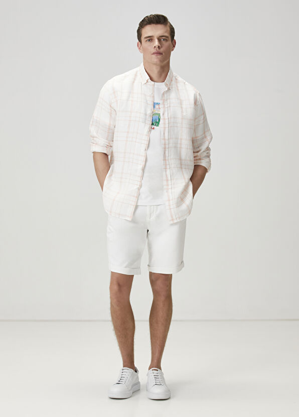 Beymen Club Beyaz Baskılı T-shirt - 3