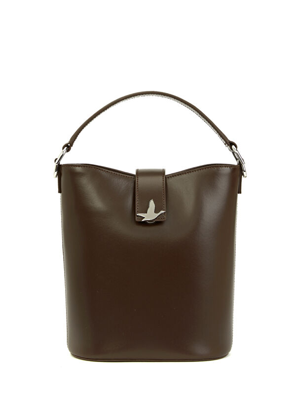 Beymen Club Kahverengi Kadın Deri Çanta - 1