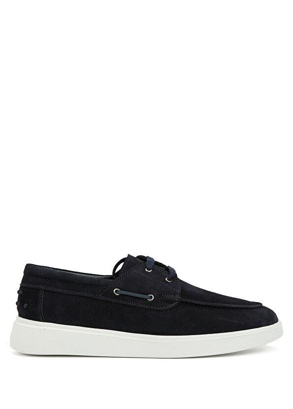 Beymen Club Navy Blue Men's Suede Sneaker - 1