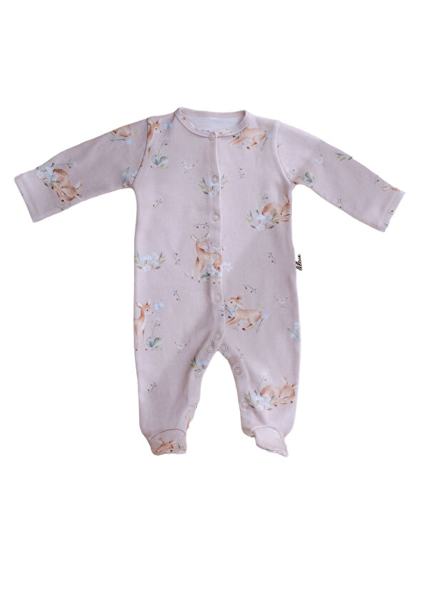 Lilou Atelier Macey Bej Unisex Bebek Organik Pamuk Tulum - 1
