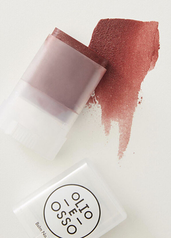 Olio E Osso Ruj Allık Lip Cheek Eye Dudak Renkli Işıltılı Multi Stick Clean Beauty Tinted Blush Nemlendirici  - 2