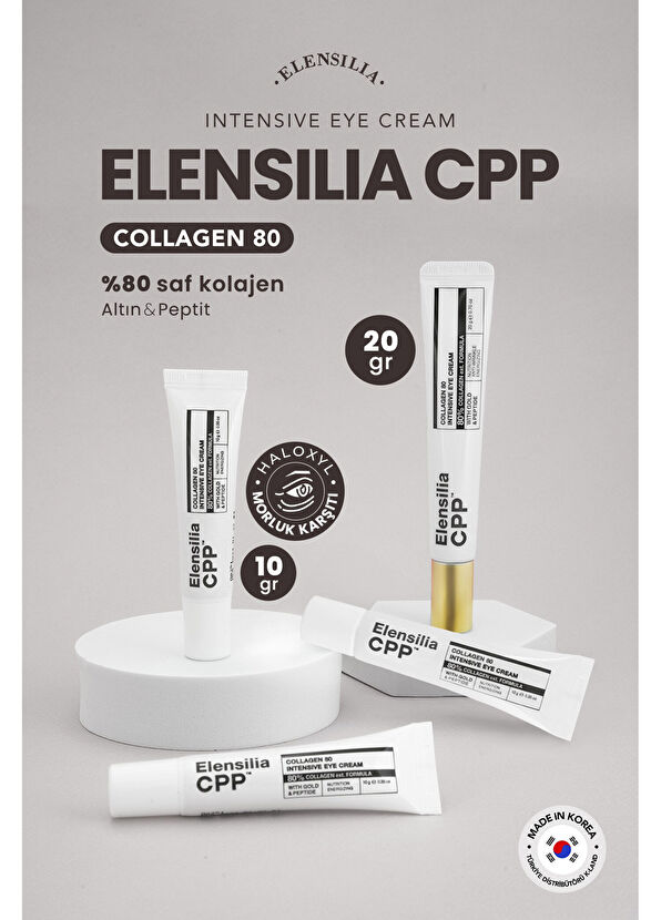 Elensilia Kolajen ve Haloxyl İçeren Kırışıklık Karşıtı Göz Kremi 10 gr - 2