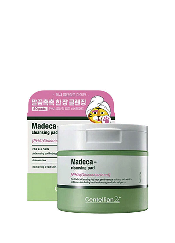 Centellian24 Madeca PHA Cleansing Pad Ultra Nazik Cilt Temizliği Pedi 60 Adet - 1