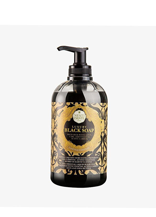 Nesti Dante Luxury Black Aktif Karbon Vegan Gözenek Arındırıcı Nemlendirici Sıvı Sabun 500 ml - 2