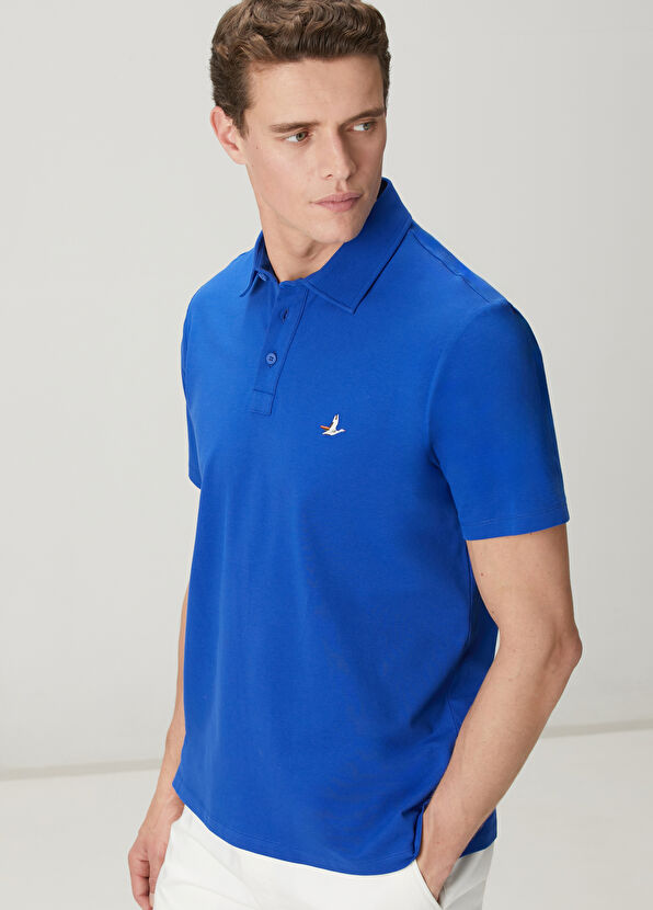 Beymen Club Comfort Fit Saks Polo Yaka T-shirt - 2
