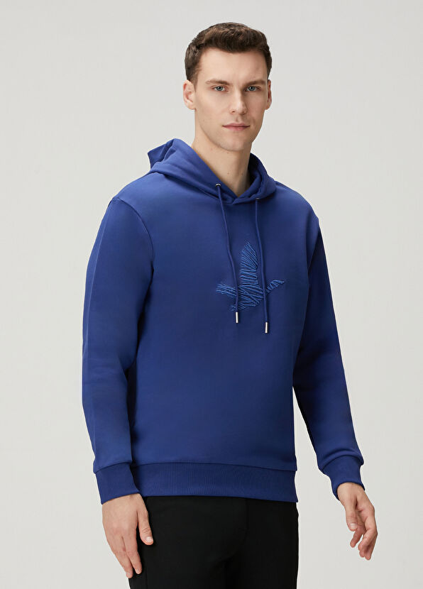 Beymen Club Saks Kapüşonlu Sweatshirt - 2