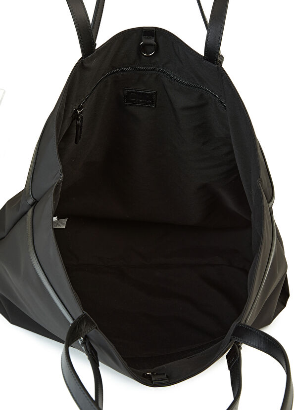 Beymen Club Black Logo Detailed Shopping Bag - 4