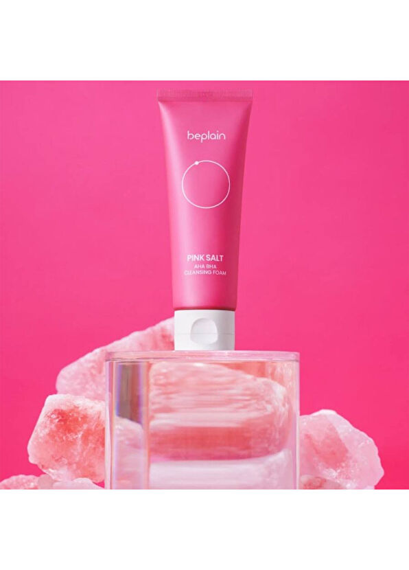 Beplain Pink Salt AHA BHA Arındırıcı Yüz Temizleme Köpüğü 120 ml - 3