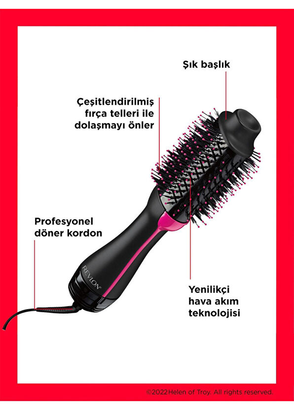 Revlon RVDR5222EWB One Step Volumiser Saç Kurutma Makinesi ve Şekillendirici - 4