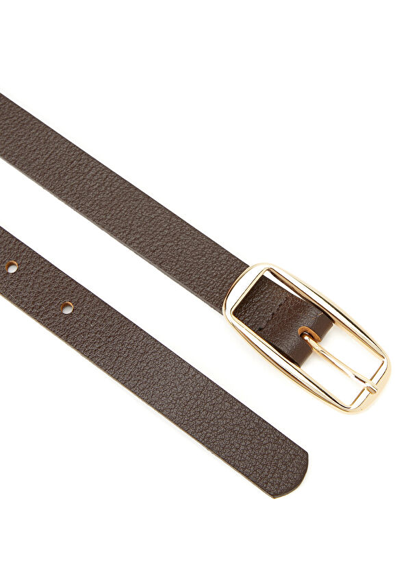 Beymen Club Brown Women's Leather Belt - 2