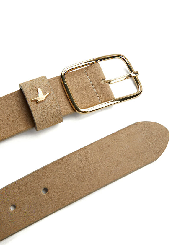 Beymen Club Light Brown Women's Suede Belt - 2