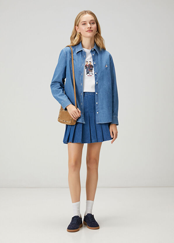 Beymen Club Camel Stud Women's Leather Bag - 2