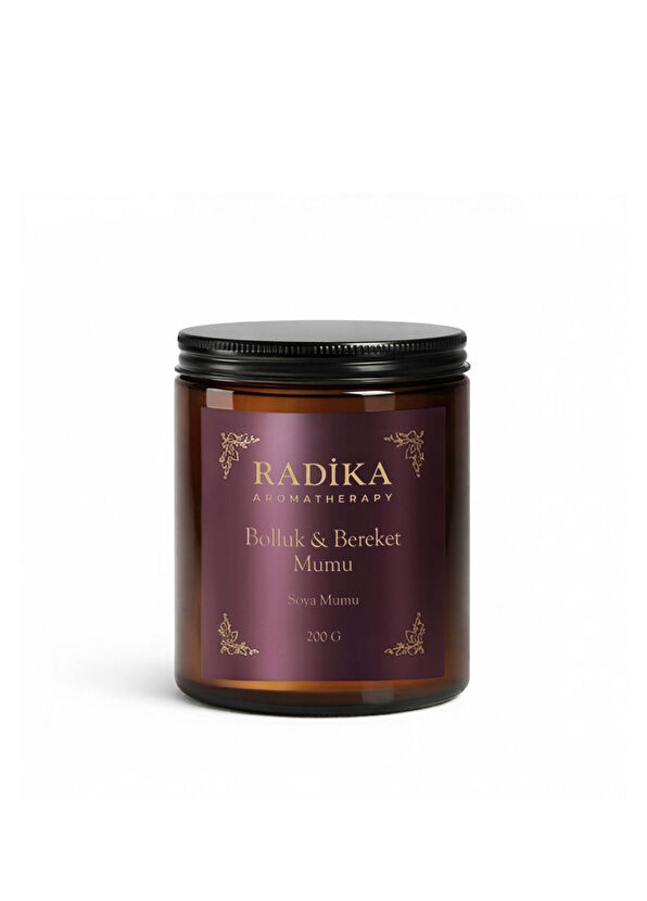 Radika Aromatherapy Abundance & Abundance Natural Candle + Cologne and Oil Blend Set - 3