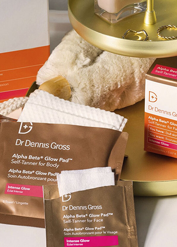 Dr. Dennis Gross Alpha Beta Glow Pad Self Tanner For Body Intense Glow 8-Pack Bronzing Body Towel - 4