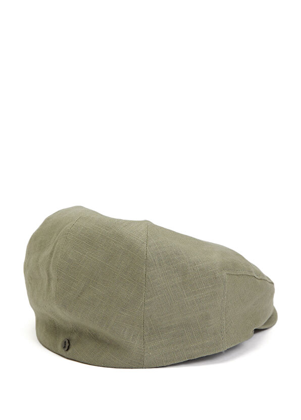 Doria Green Men's Linen Hat - 2