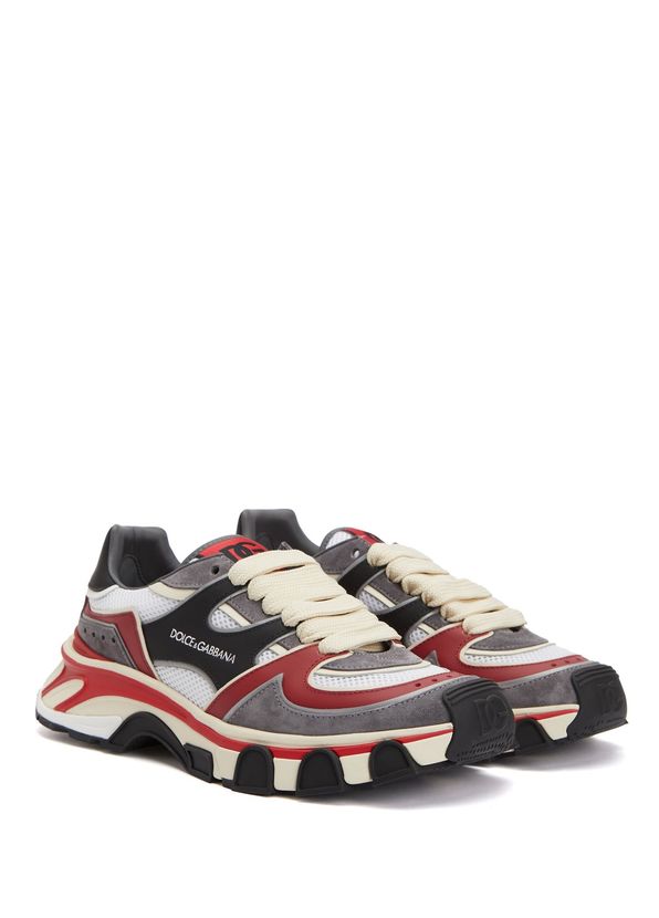 Dolce&Gabbana Country Road Men's White Leather Sneakers - 2