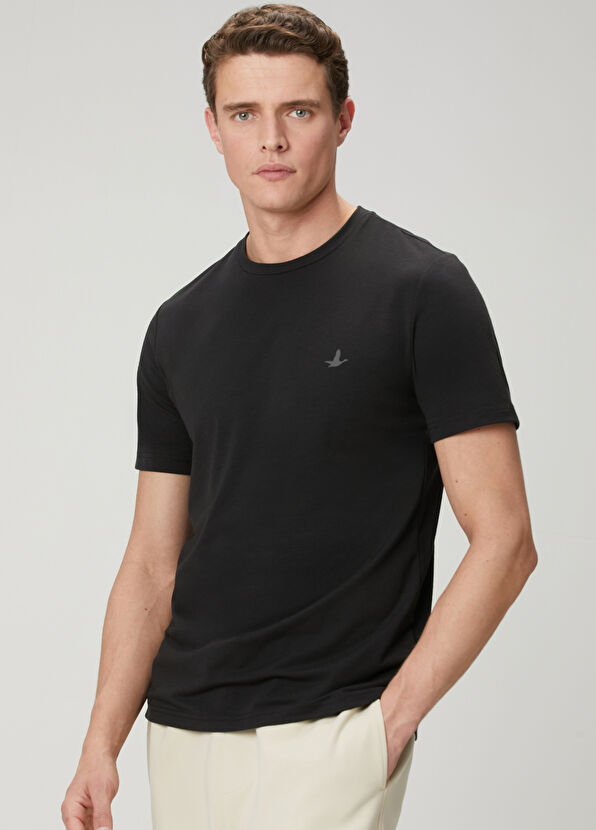 Beymen Club Basic Fit Siyah Cool Active T-shirt - 2