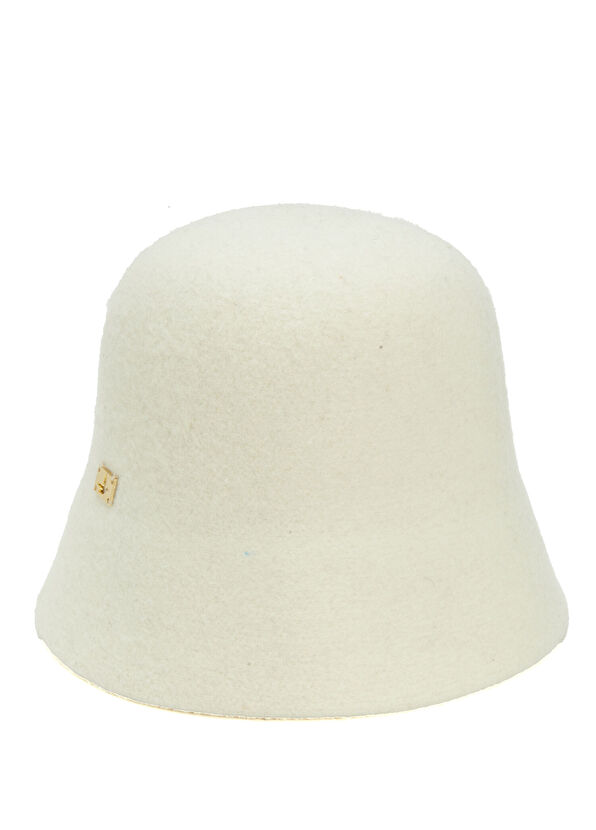 Beymen Club Ecru Women's Wool Bucket Hat - 3