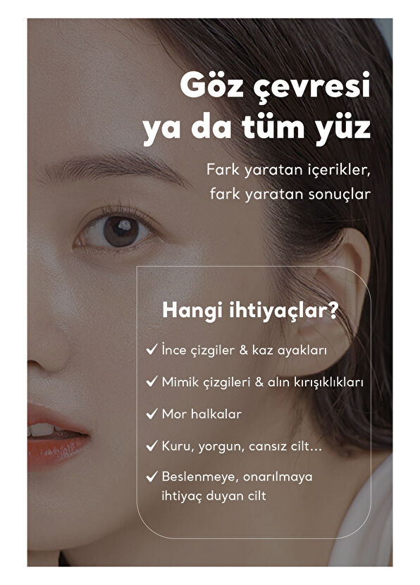 Benton Fermentation Yaşlanma Karşıtı Premium Fermente Göz Kremi 10 gr - 3