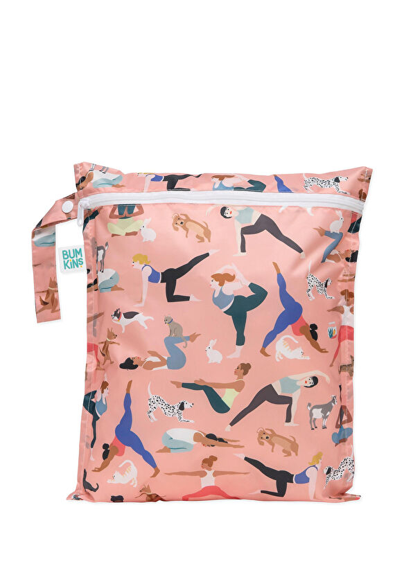 Bumkins Yoga Pals Unisex Baby Wet Dirty Bag - 1