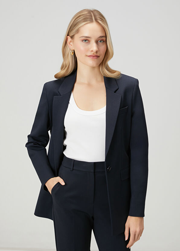 Beymen Club Navy Blue Blazer - 4