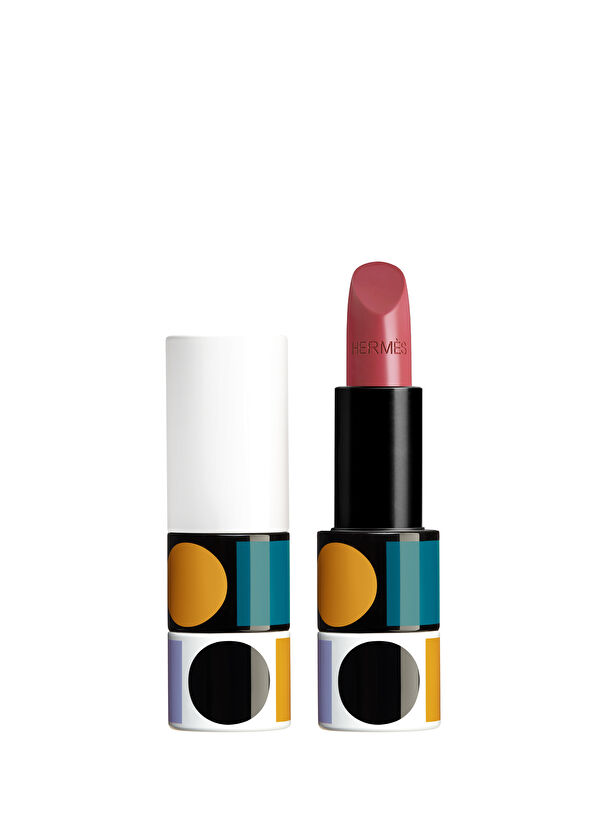 Hermès Rouge Hermès Saten Ruj Rose Mauve - 1