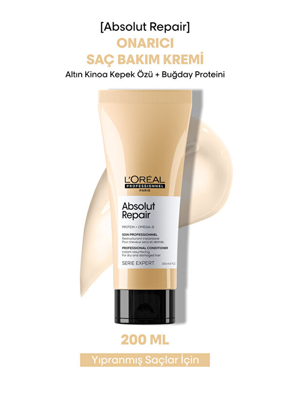 Loreal Professionnel Serie Expert Absolut Repair Yıpranmış Saçlar İçin Onarıcı Saç Bakım Kremi 200 ml - 2