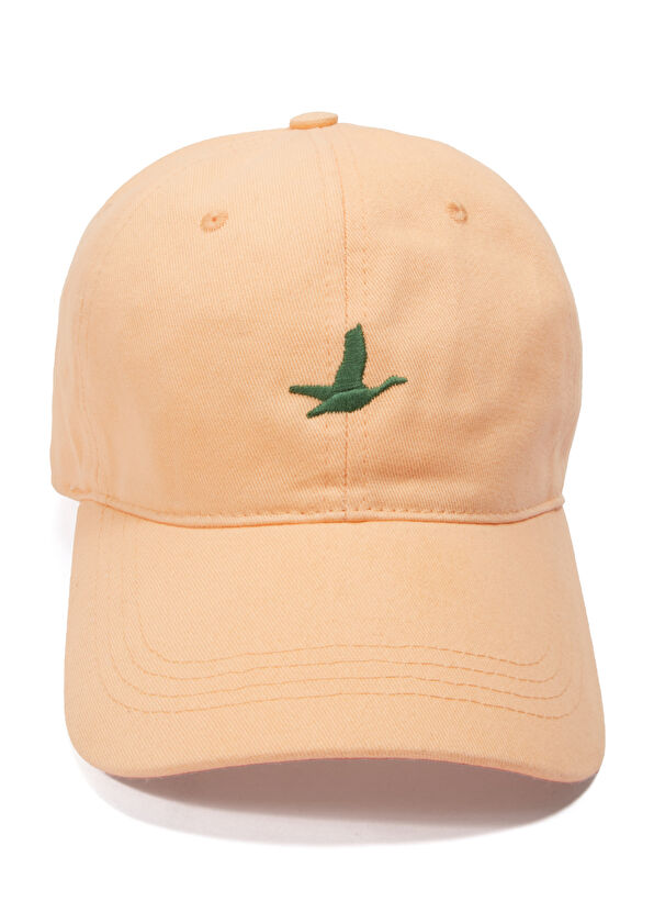 Beymen Club Orange Contrast Logo Men's Cap - 2