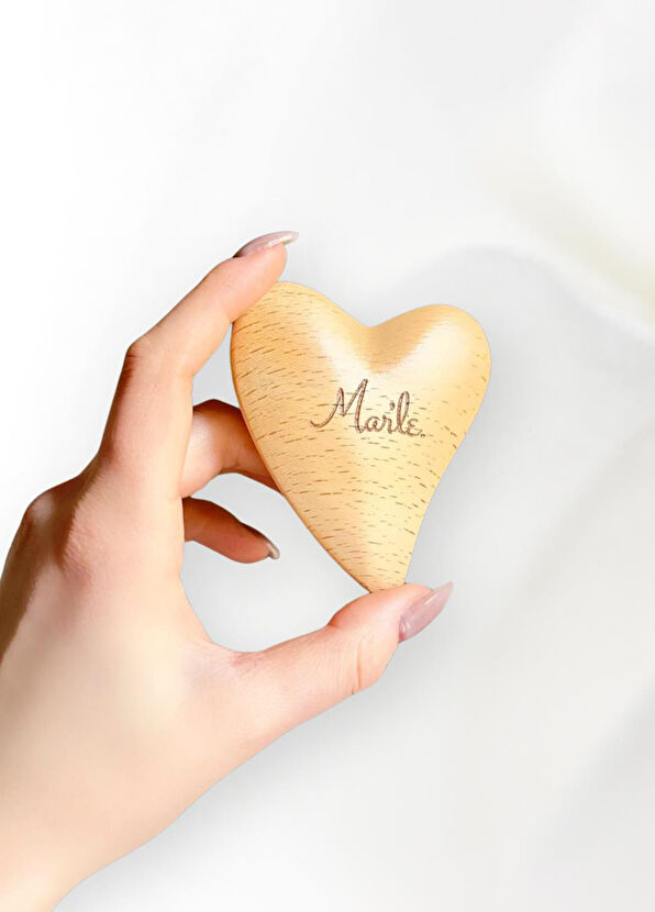 Mar'le Wooden Heart Massager - 2