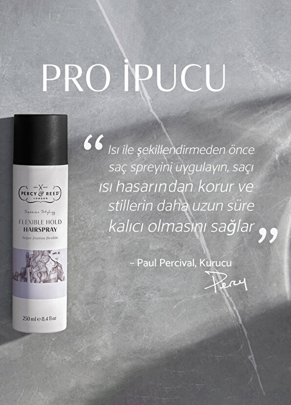 Percy & Reed Session Styling Esnek Tutuşlu Şekillendirici Saç Spreyi 50 ml - 3