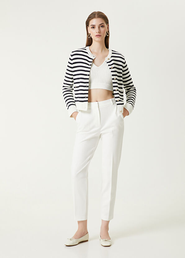 Beymen Club Off White Bonbon Pants - 1