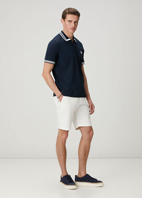 Beymen Club Lacivert Comfort Fit Pike Polo T-shirt - 3