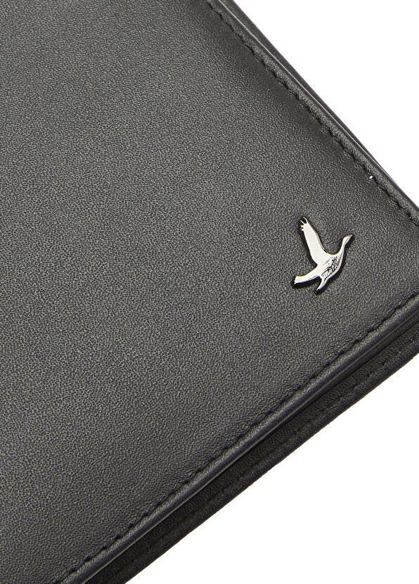 Beymen Club Siyah Antrasit Erkek Deri Cüzdan - 4